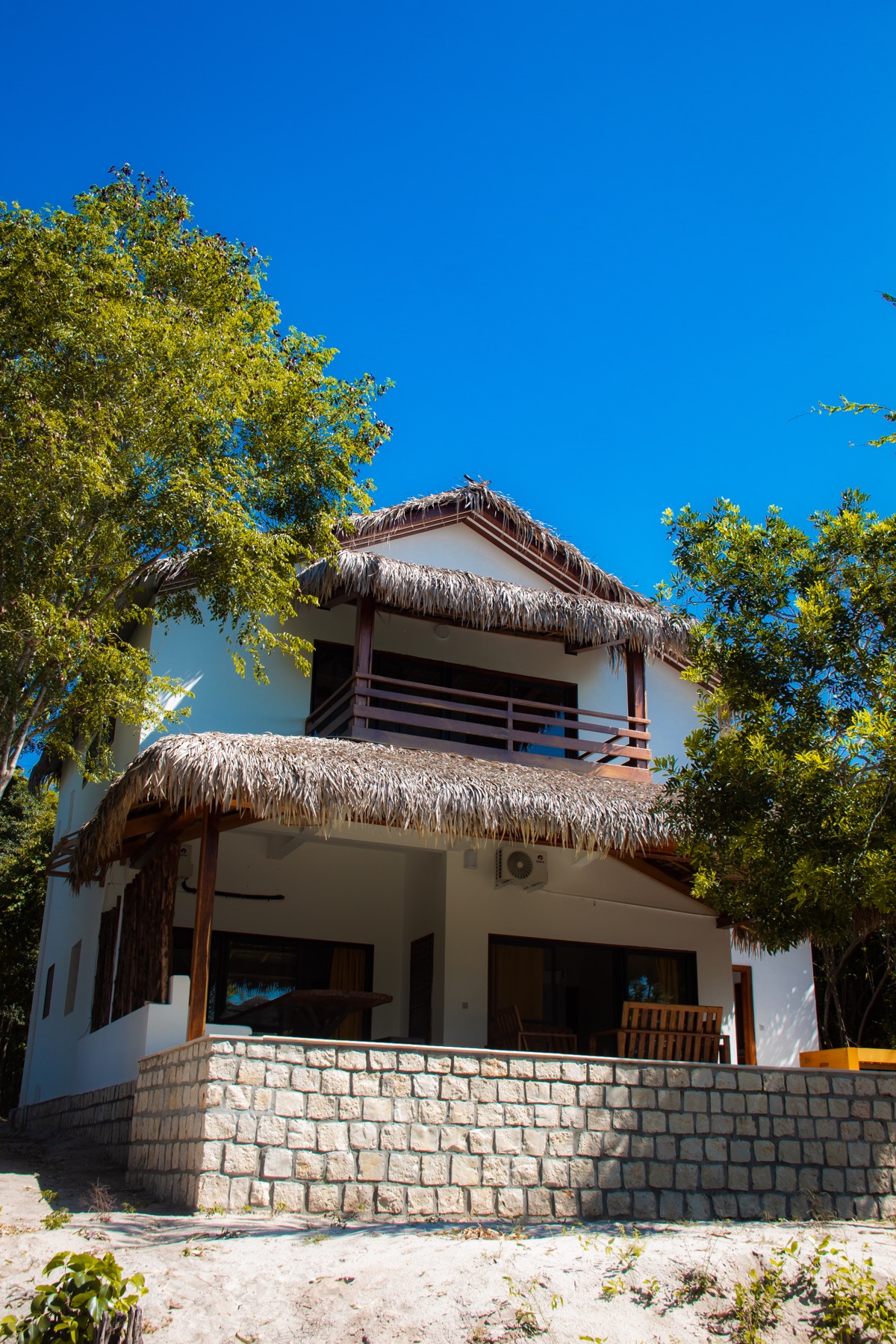 Vue extérieure du bungalow privé Mangrov'evasion à Antsanitia